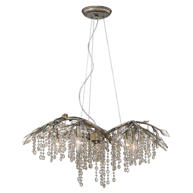 Golden Lighting Autumn Twilight 6-light Chandelier