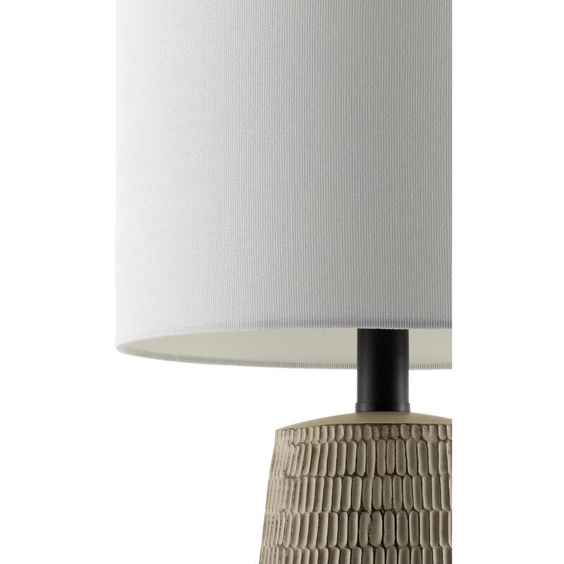 Livabliss Leipzig Rustic Accent Table Lamp - 20"H x 10"W x 10"D
