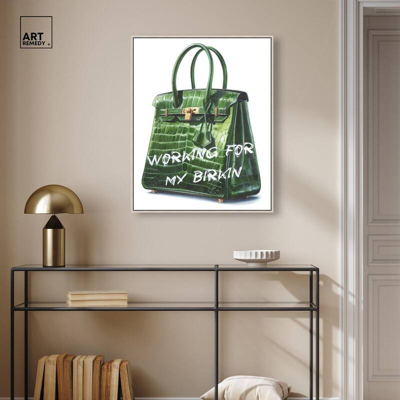 Doll Memories - Greeny Dream Canvas by Art Remedy