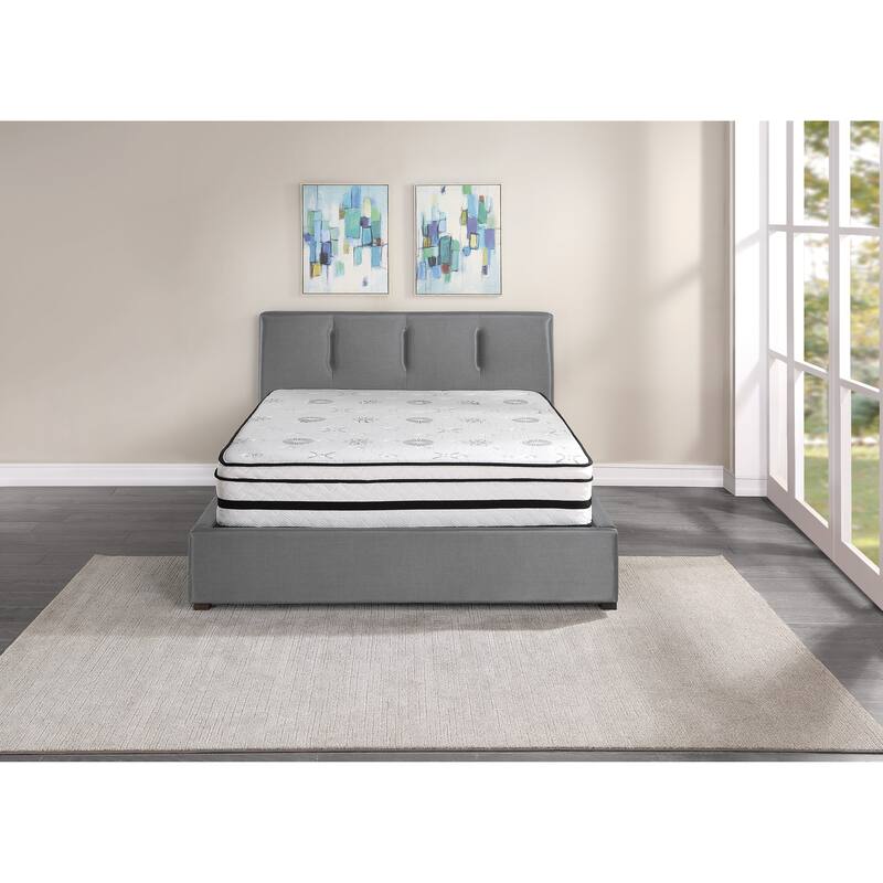 12" Highly Breathable Quilted Cover Hybrid Mattress in a Box