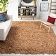 preview thumbnail 4 of 90, SAFAVIEH Handmade Leather Shag Alois Modern Rug 5' x 8' - Light Gold - Rectangle
