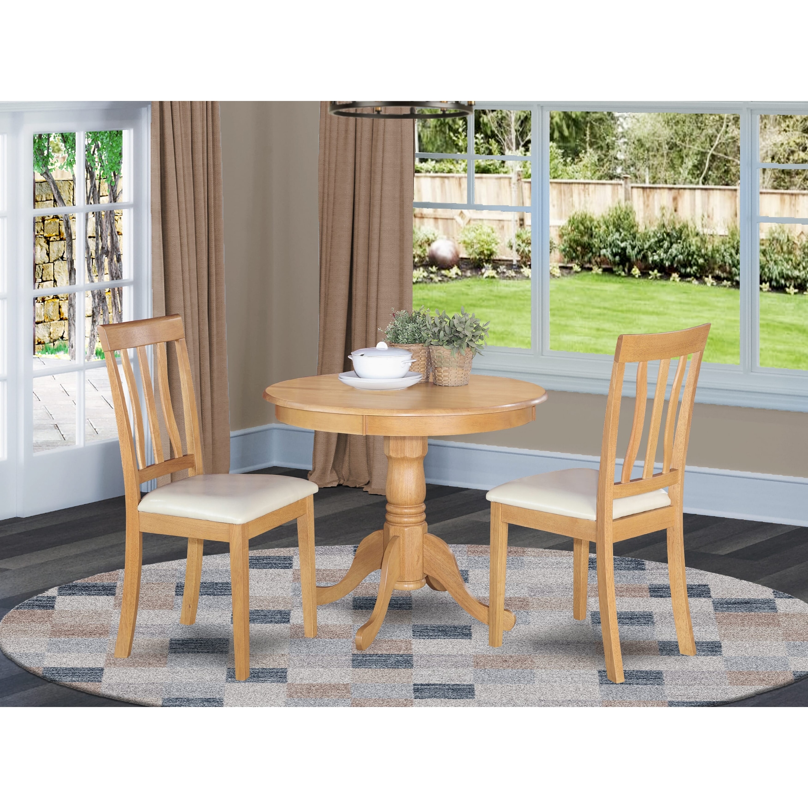 Small oak kitchen 2025 table
