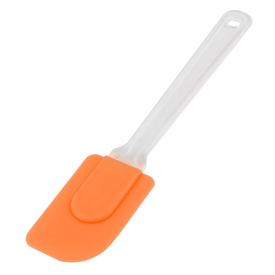 orange silicone spatula