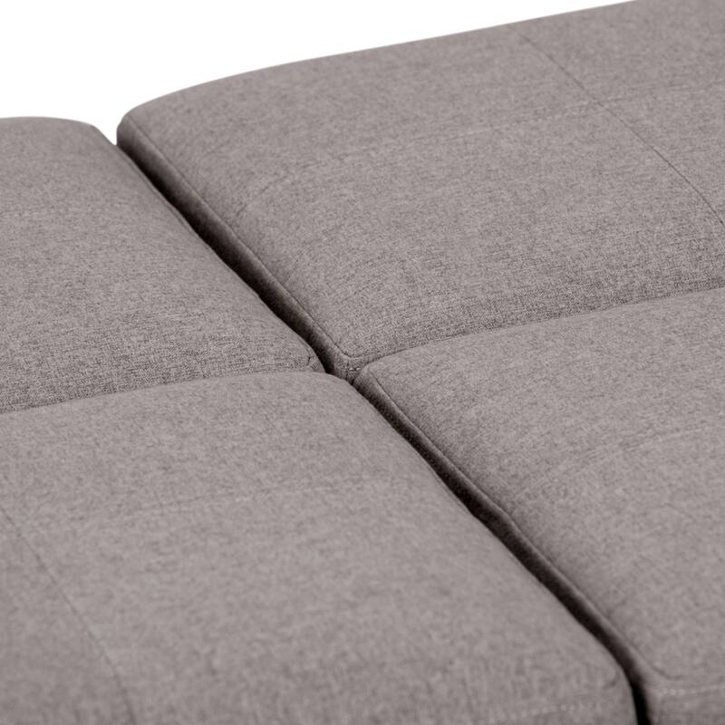 Square Coffee Table Storage Ottoman