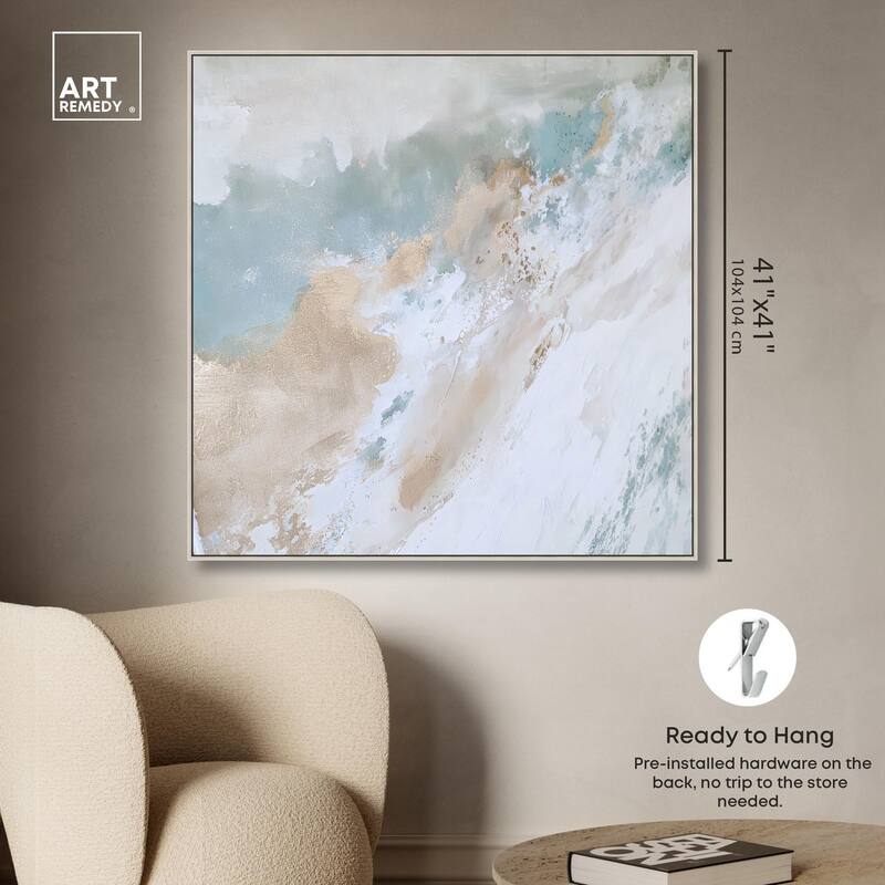Sandy Mirage Canvas by Art Remedy