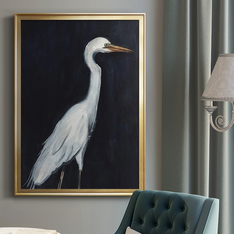 Calm Great Egret II Premium Framed Print - Ready to Hang