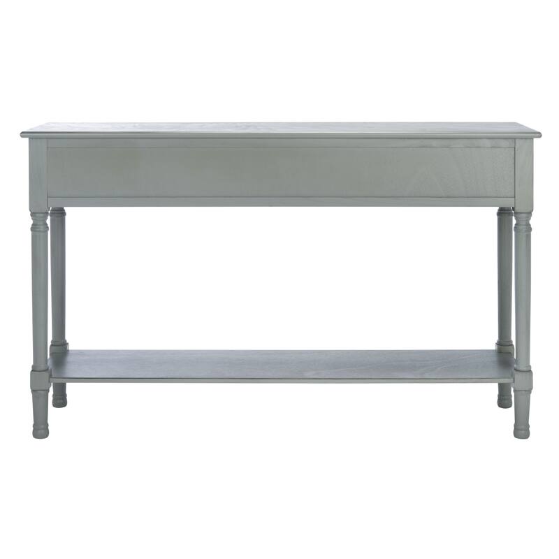 SAFAVIEH Macie 3-Drawer Console Table - 47.3" W x 13" L x 29.5" H - 47.3" W x 13" L x 29.5" H - 47Wx13Dx30H