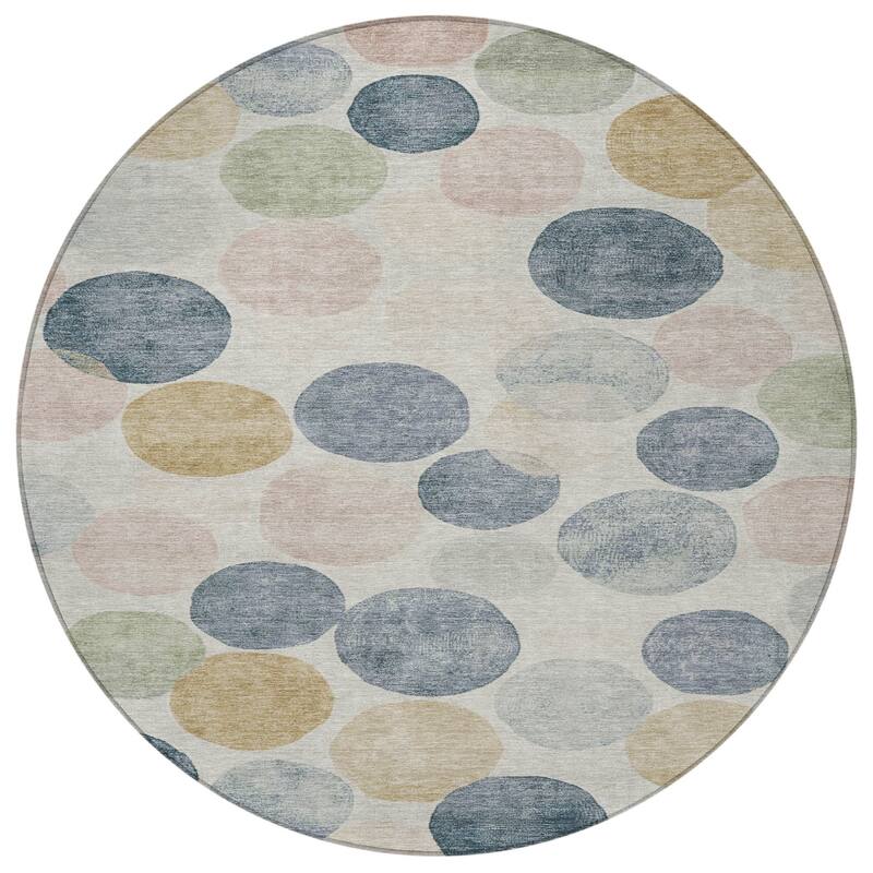 HomeRoots Geometric Transitional Rectangle Outdoor Rug