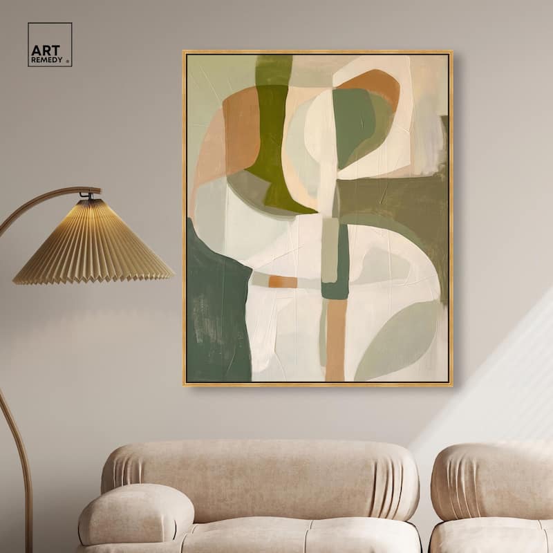 Soft Reverberations I Canvas by Art Remedy
