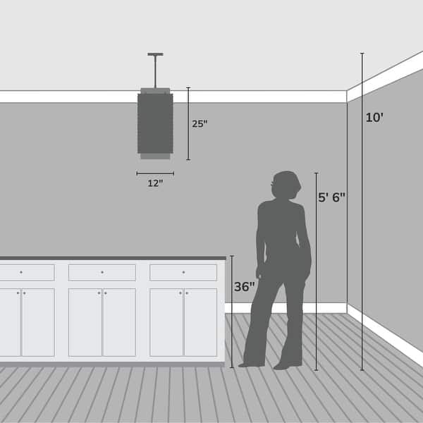 dimension image slide 0 of 4, Hunter Laila Luxe Gold with Cased White Glass Pendant - Entry, Dining Room, Kitchen - Transitional, Contemporary