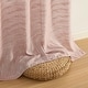 preview thumbnail 63 of 62, HLC.me Madison Faux Linen Textured Sheer Privacy Sun Light Filtering Window Grommet Thick Curtains Panels, Set of 2