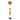 Gold-Toned Elvis Presley Metal Windchime - 7 x 35.37 x 7