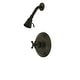 preview thumbnail 6 of 11, Kingston Brass Restoration Single-Handle Pressure Balanced Shower Faucet Oil Rubbed Bronze