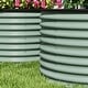 preview thumbnail 27 of 25, Outsunny Galvanized Raised Garden Bed Set of 2, Planters for Outdoor Plants with Safety Edging, Easy-to-assemble Stock Tanks