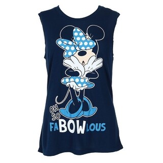 Shop Disney Women S Minnie Mouse Fabowlous Sleeveless Tee