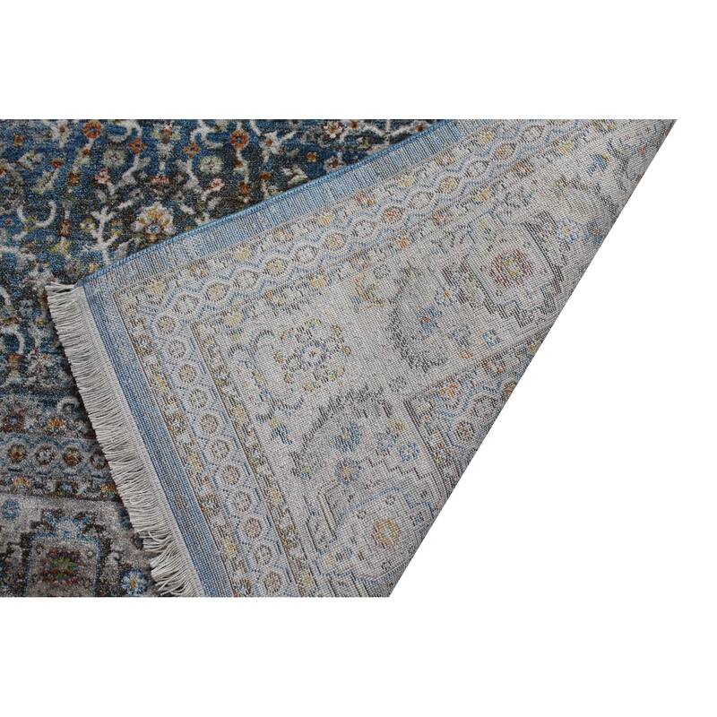 Bashian Graeme Blue Transitional Area Rug