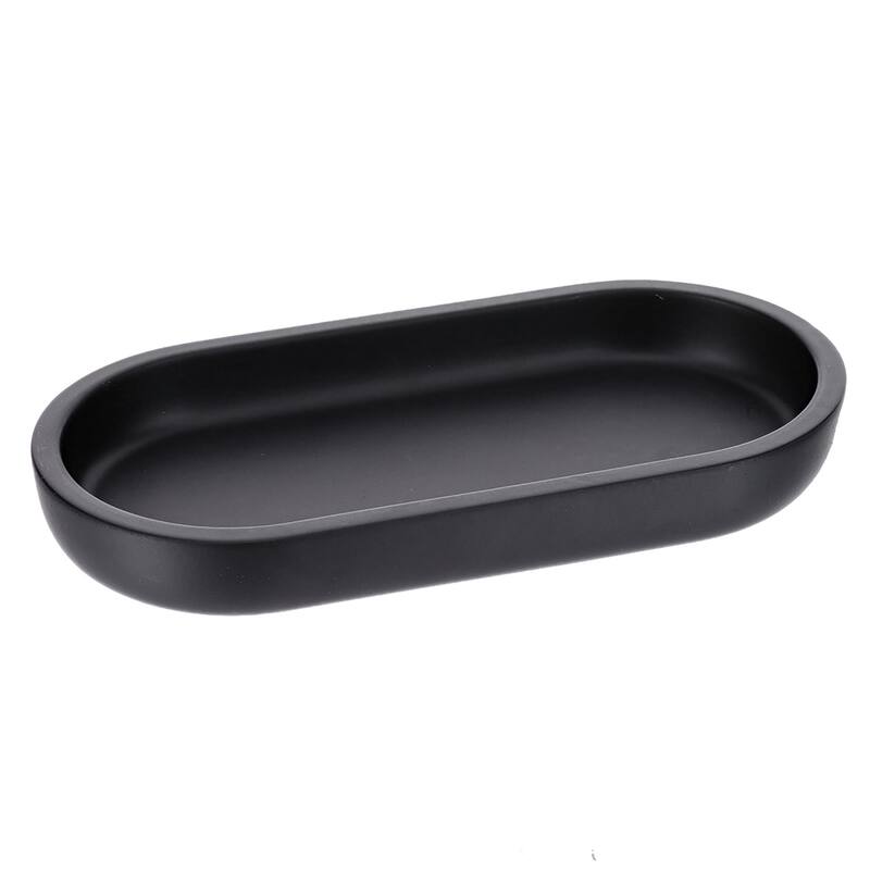 Oval Bathroom Tray - 7.75"L x 3.75"W x 1"H