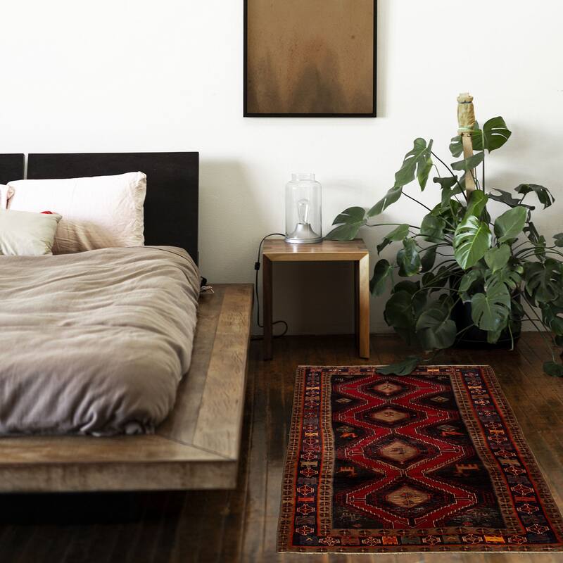 ECARPETGALLERY Hand-knotted Konya Anatolian Charcoal Wool Rug - 4'10 x 8'10