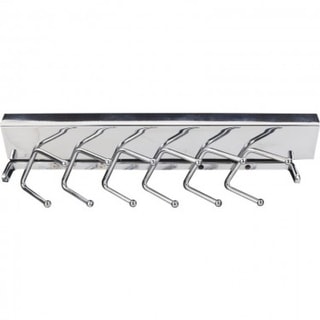 Pull Out Hook Rack Hardware Resources Twelve Hook Pull Out Tie Rack - Bed Bath & Beyond ...