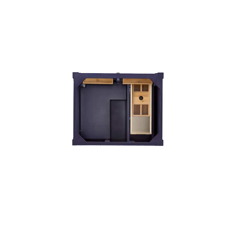 James Martin Vanities Brittany 30" Single Vanity, Victory Blue - 36 x 23.50 x 34