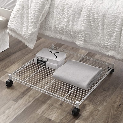 Suprima® Rolling Underbed Square Shelf by DormCo