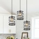 preview thumbnail 1 of 32, The Gray Barn Farmhouse 1-Light Pendant Dimmable Kitchen Island Lights for Dining Room