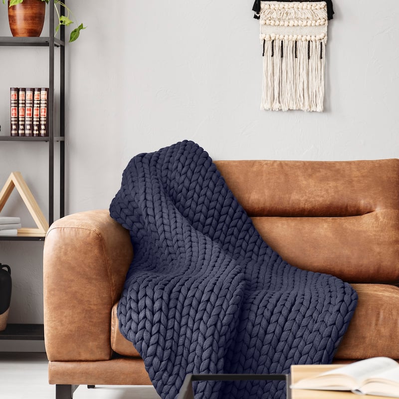 Donna Sharp Chunky Knit Throw