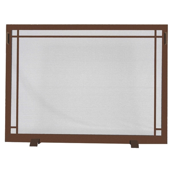 Design Specialties Craftsman Solar Bronze Fireplace Screen 38 X 26 Bed Bath & Beyond 39801229