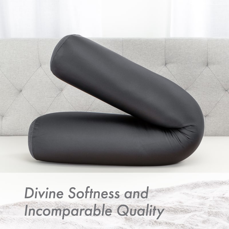 Cover Only - Body Pillowcase - Spandex/Nylon Blend for Silky Touch