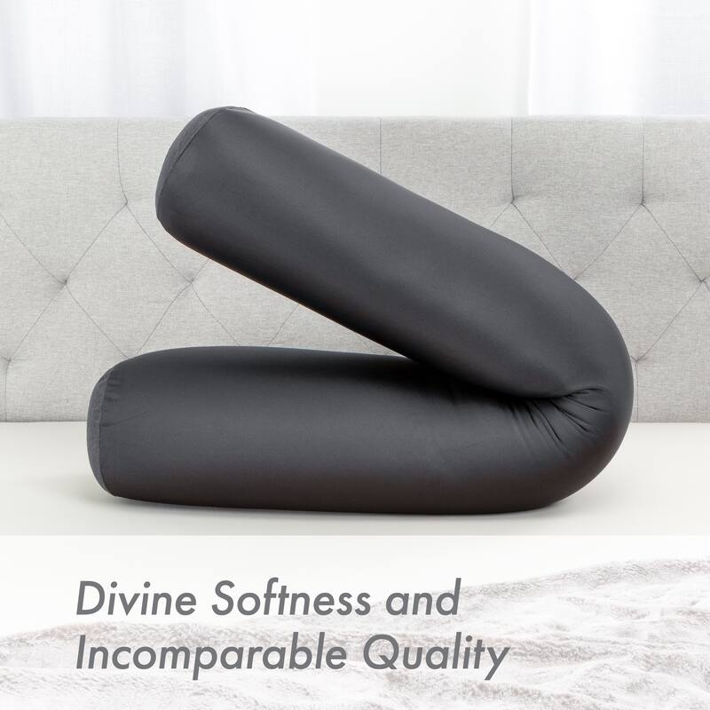 Straight Body Pillow, Premium Microbead,Side Sleeping / Pregnant Women