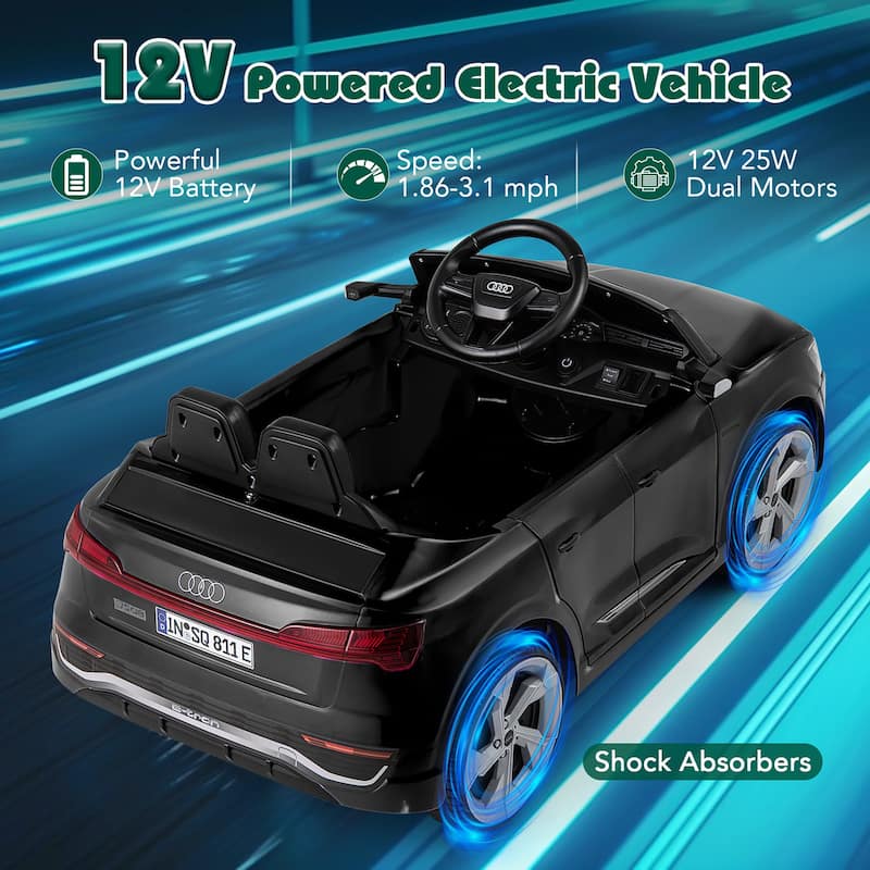 Gymax 12V Kids Ride On Car w/Remote Control 4 Wheels Suspension 3