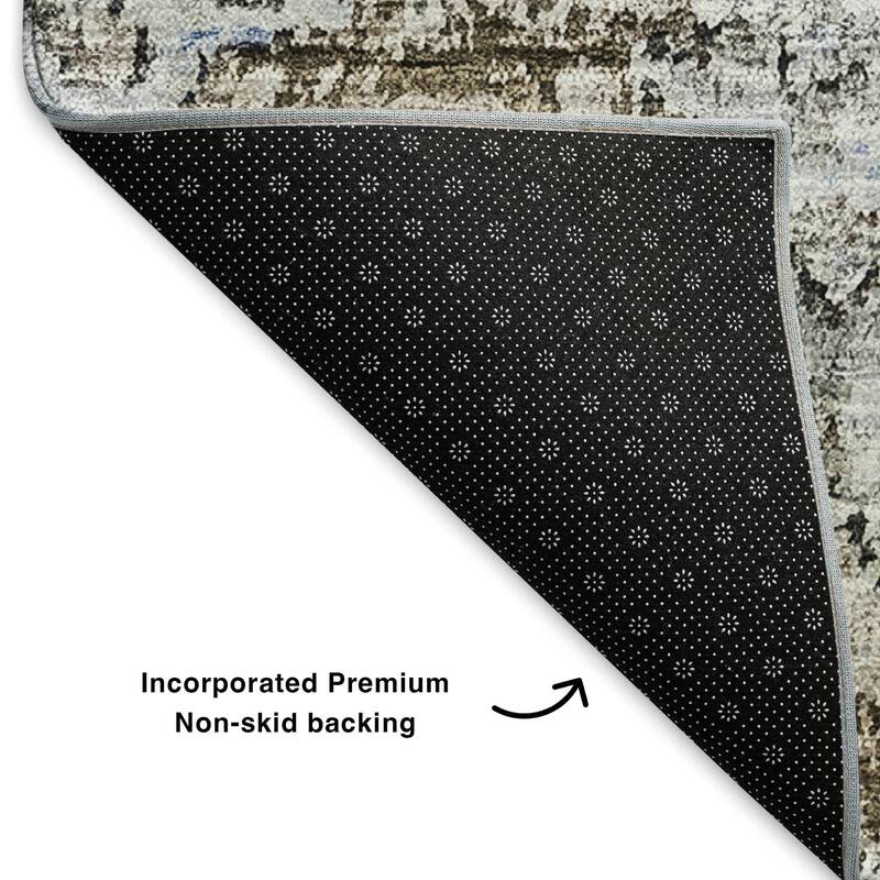 Premium Washable Super Soft Vintage Traditional Mayfield Rug