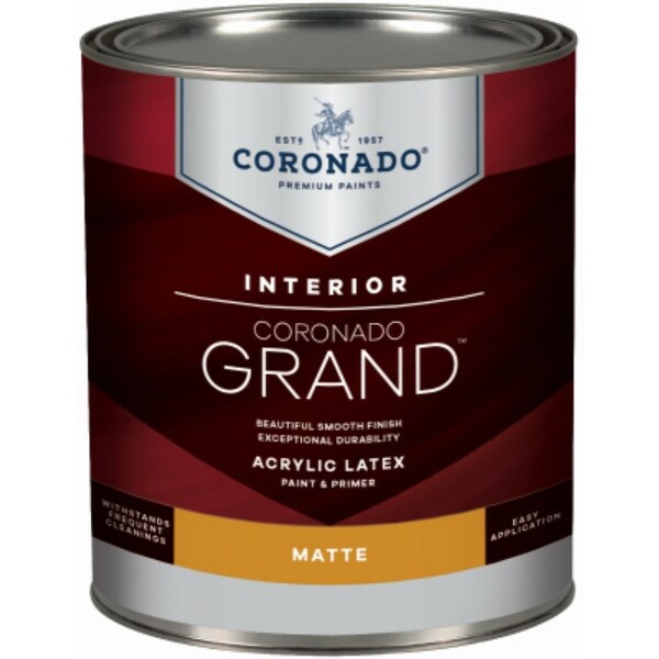 Coronado 701 1 4 Grand Interior Acrylic Latex Paint Primer Coronado 701 1 4 Grand Interior Acrylic Latex Paint Primer White Qt Free Shipping On Orders Over 45 25404656