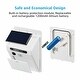 preview thumbnail 11 of 20, 2 Pack LED Solar Security Light with Motion Sensor, Outdoor Flood Wall Sconce
