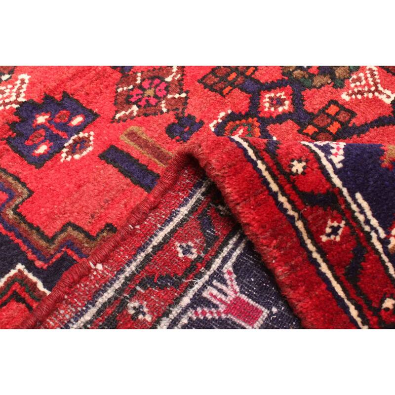 ECARPETGALLERY Hand-knotted Anadol Red Wool Rug - 4'4 x 7'4