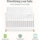 preview thumbnail 4 of 5, Evolur Audrey 5-in-1 Convertible Crib in Stardust - Stardust