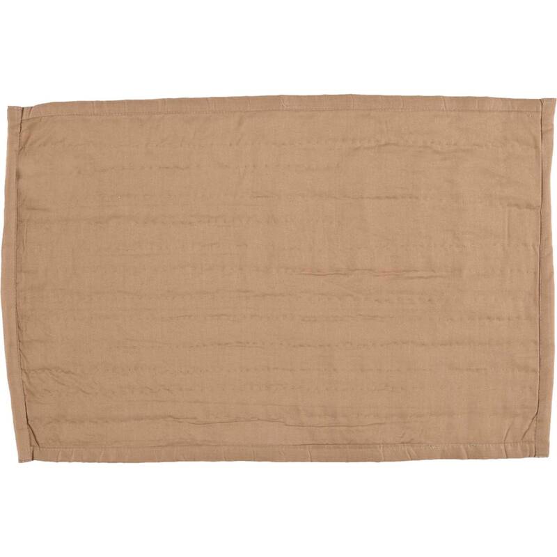 Patriotic Patch Placemat Quilted Set of 6 12x18 - Placemat 12x18