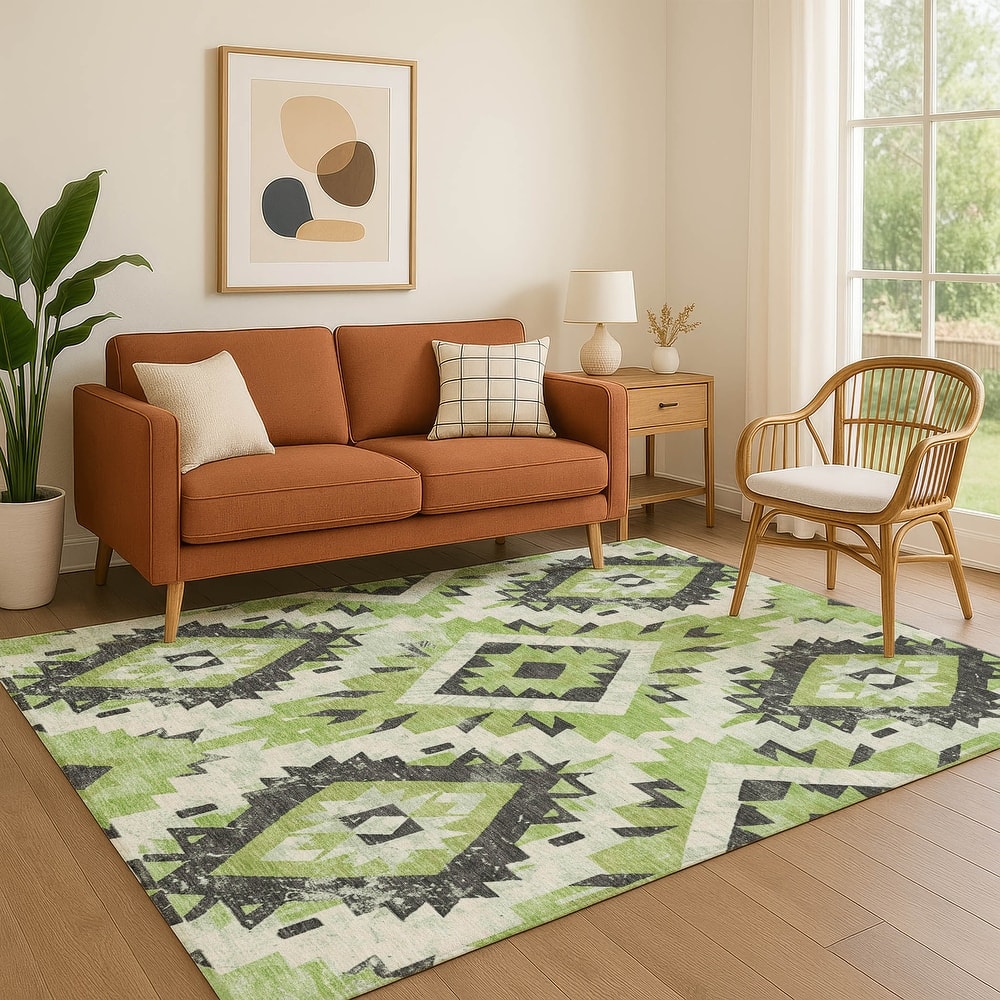 Premium Washable Super Soft Southwest Global Mayfield Rug