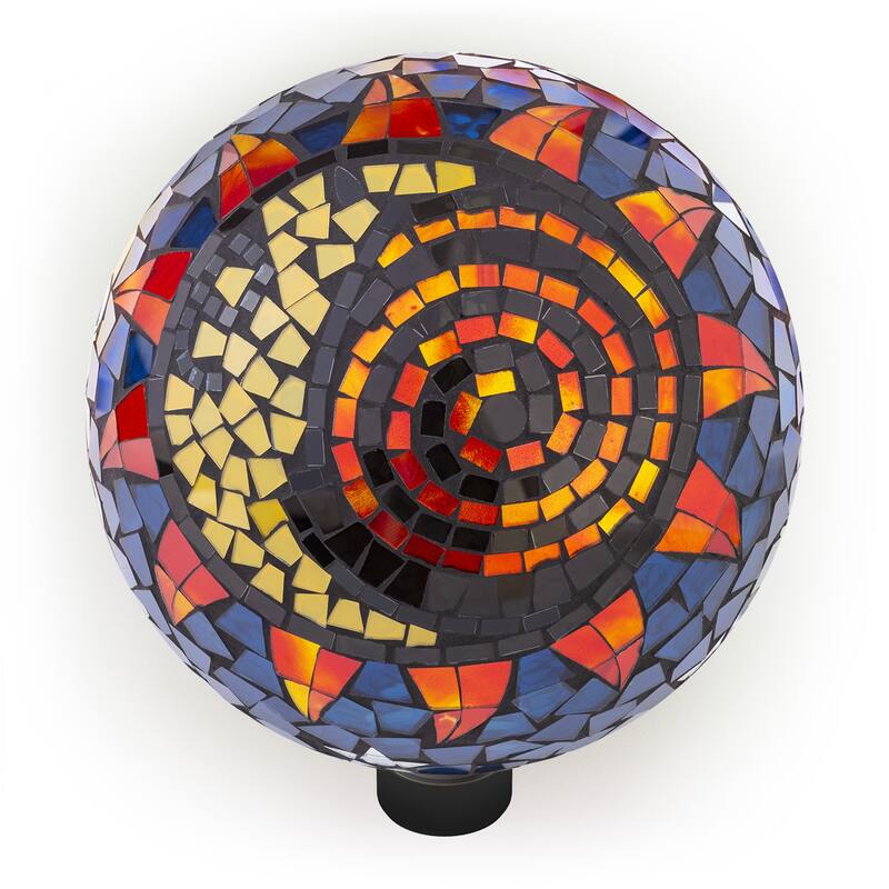 10 Inch Gazing Globe Shinning Purple
