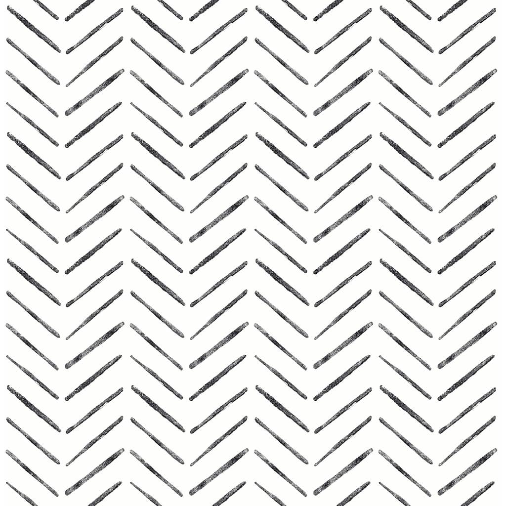 NuWallpaper Black Holden Peel & Stick Wallpaper