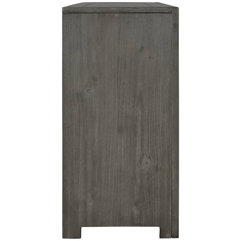 40" Modern Console Table Sofa Table for Living Room with 2 Shelves