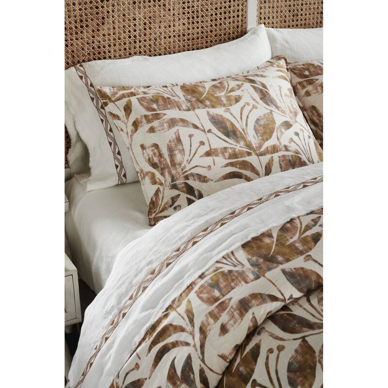 Farrah, Natural, Duvet Cover Set