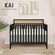 preview thumbnail 3 of 4, Dream On Me Kai Convertible Crib, Matte Black - Matte Black