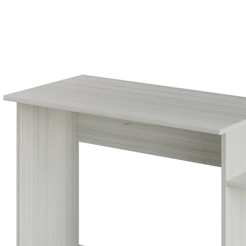 CraftPorch Classic 43 Inch Writing Desk with 3- Open Shelf