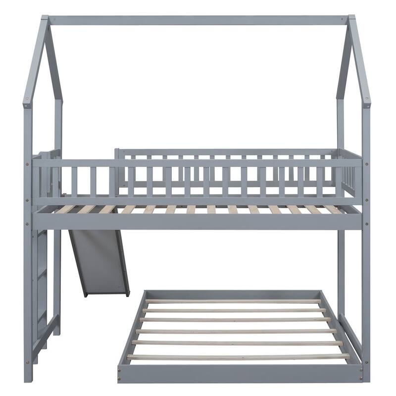 Merax Twin over Full House Bunk Bed