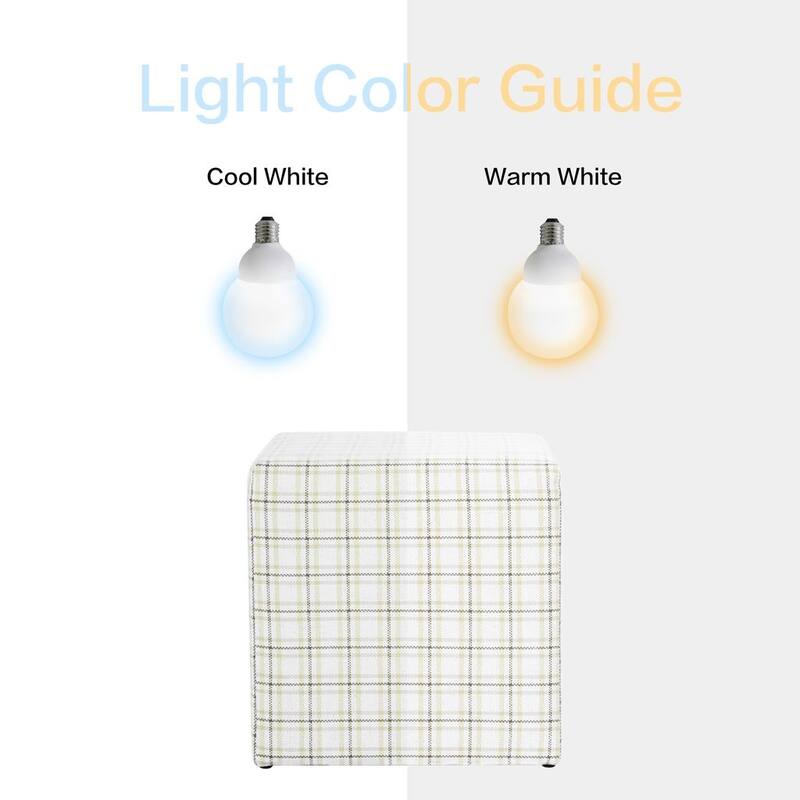 HomePop Soft Cube Ottoman