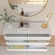 preview thumbnail 10 of 43, Plank and Beam Scandinavian 6-Drawer Dresser