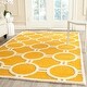 preview thumbnail 8 of 68, SAFAVIEH Handmade Cambridge Arah Modern Moroccan Wool Rug 4' x 6' - Gold/Ivory - Rectangle