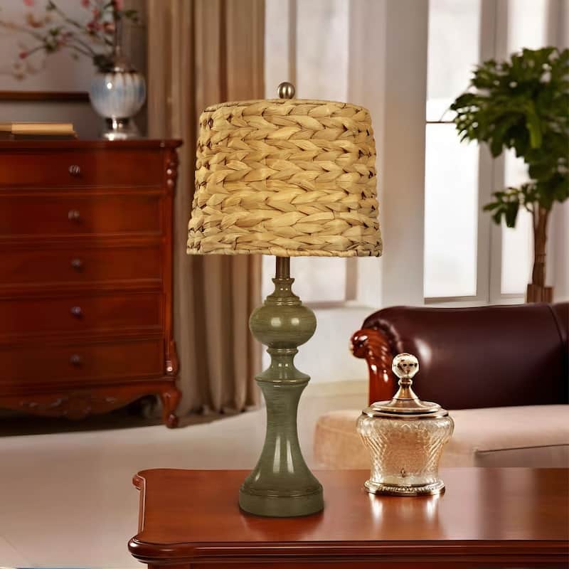 1-Light Rattan Table Lamps