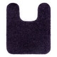 preview thumbnail 70 of 131, Mohawk Home Machine Washable Big One Bath Mat 1'8" x 2' Contour - Plum